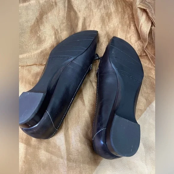 Etienne Aigner tassel loafer shoes, brown 8.5 - Picture 7 of 7